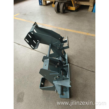 customized metal mounting brackets on passenger car